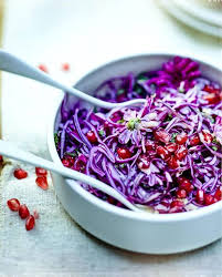 Salade De Chou Rouge Et Grenade Pour 6 Personnes Recettes Elle A Table Recette Salade Chou Rouge Chou Rouge Recettes De Cuisine