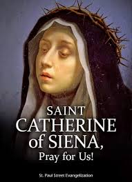 There is a fire at St Catherine's of Siena!