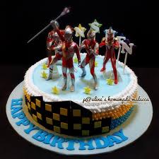 Toko kue kami menjual banyak sekali kue dengan tema karakter ini. Kue Ultah Ultraman Zero Cara Golden