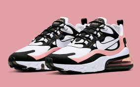 Foam midsole with airbag unit for lightweight support and comfort. Available Now The Nike Air Max 270 React Pops In Pink And Black House Of Heat