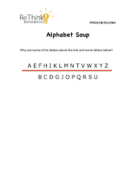 Alphabet Soup Why Are Some Letters Above The Red Line And