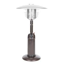 Fire Sense Table Top Patio Heater Hammer Tone Bronze In 2020 Fire Sense Patio Heater Tabletop Patio Heater