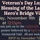 Veteran's Day Lunch & Land Blessing for Hero's event image