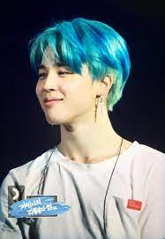 Pin By Hannah Rae On Fotos De Jimin Jimin Blue Hair Jimin With Blue Hair Jimin Blue