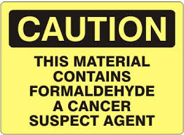 From basic information about cancer and its causes to. This Material Contains Formaldehyde A Cancer Suspect Agent Caution Sign Safehouse Signs