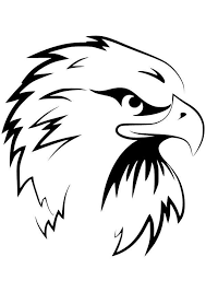 Black And White Eagle Tattoo Designs Eagle Head 2 Vinyl Decal Eagle Drawing Stencil Art Tattoo Outline