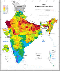 District Wise Map Of Fertility Rate In India India World Map India Map Map
