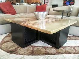 The granite comes in plenty of colors, and the… Granite Coffee Table