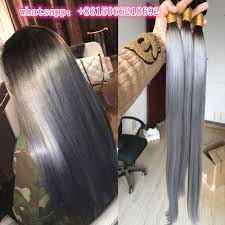Black And Brown Ombre Bundles Www Chinacharminghair Com Dark Root Ombre Grey Bundles Dark Grey Hair Grey Hair Dark Roots Grey Hair Black Roots