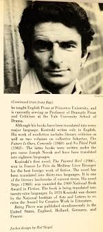 Being There by Jerzy N. Kosinski, Stated 1st Ed For Sale at 1stDibs