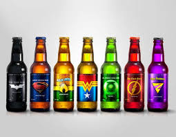 8 Beers Crafted Specifically For Superheroes And No One Else I Couldn T Handle 7 Dose Your Daily Dose Of Amazing Beer Beer Label Beer Illustration