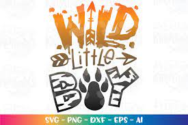 Download Camping Svg Wild Little Boy Svg Paw Tiger Cute Adventure 1304533 Hand Lettered Design Bundles