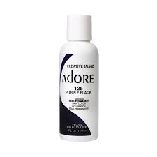If you have no allergies on hair coloring. Adore Semi Permanent Hair Color Purple Black 125 Hair Care Colour Adore Semi Permanent Colour Product Detail Hair And Beauty World