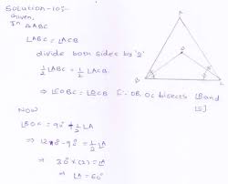 Rd Sharma Class 9 Maths Solutions Chapter 9 Traingles And Its Angles Exercise 9 1 Question 10 Rdsharmaclass9 Class9so Maths Solutions Solutions Class