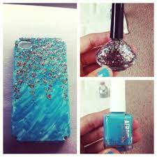 My favorite is the first one using washi tapes because i love how the colorful tapes pop out against my white phone. Diy Nail Polish Phone Case Just Take A Plain White Case Decorated With Nail Polish Diy Phone Case Design Diy Phone Case Diy Mobile Cover