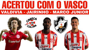 Einwechslung jairinho (vasco da gama). Vasco Contrata Mais 3 Reforcos Youtube