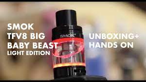 Smok Tfv8 Big Baby Beast Light Edition Unboxing Hands On Youtube
