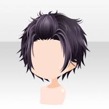 This anime style is often mixed with less eye catching color blends. Anime Boy Chibi Hair