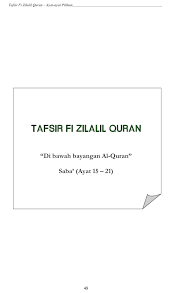 Check spelling or type a new query. Zilal Ayat Pilihan Tafsir Fi Zilalil Quran Qutb For Android Apk Download