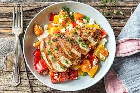 Red And Yellow Peppers Orange Sweet Potatoes Scallion Greens And Lime Okay So We Might Be Missing T Stuffed Peppers Southwestern Chicken Hello Fresh Recipes