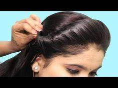Quick And Easy College Party Hairstyle Front Hairstyle Easy Part Easy Party Hairstyles Hairstyles For Medium Length Hair Easy Easy And Beautiful Hairstyles