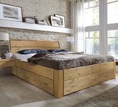 Komfortbett aus kiefer massivholz kiefer weiß. Massivholzbetten Aus Kiefer