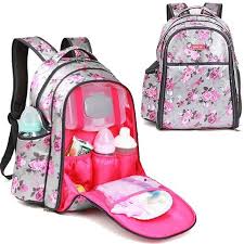 Bitty Baby Changing Table Ebay Water Resistant Baby Diaper Bag Backpack Changing Bag Travel Bag Nappy Bag Clothing Shoes A Baby Backpack Diaper Bag Girl Diaper Bag Baby Girl Diaper Bags