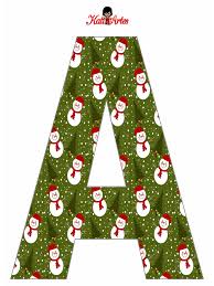 Katia Artes Blog De Letras Personalizadas E Algumas Coisinhas Boneco De Neve Letras De Natal Natal