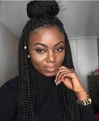 6 Summer Hairstyles For Your Next Vacation Voice Of Hair Medium Box Braids Braided Hairstyles Box Braids Hairstyles