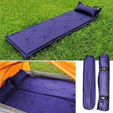 Air Inflatable Self Inflating Camping Mat Pillow Sleeping Pad Mattress Bed Blue See This Great Pro Camping Sleeping Pad Air Mattress Camping Camping Pillows
