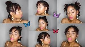 Awesome dread hairstyles for short hair new … beautiful women with dreadlocks. 7 Styles For Short Locs Quick And Easy Jenni Everlasting Youtube