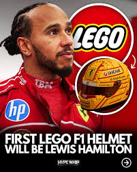 ❗️The first ever LEGO Formula 1 helmet set is rumored to debut in 2026.  Reports suggest the set will feature Lewis Hamilton's iconic helmet design.  It would mark LEGO's first venture into