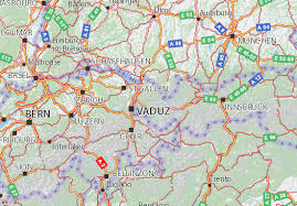 The ski resorts are served by 309 ski lifts. Michelin Landkarte Vorarlberg Stadtplan Vorarlberg Viamichelin