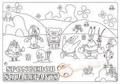 October 3, 2020may 24, 2020 by vera persibtiawati. 15 Ide Gambar Mewarnai Warna Gambar Spongebob Squarepants