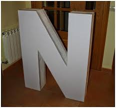 Pero como si una imagen vale más que mil palabras, un vídeo más que. Letras Grandes Para Decorar Decorar Gallery