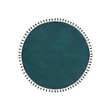 Plein de douceur, il offre tout le confort dont votre enfant a besoin. Tapis Rond Bleu Cdiscount Maison