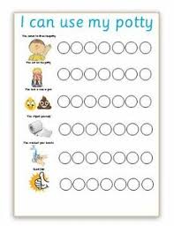 Details About Reusable I Can Use My Potty Boy Reward Chart Wipe Clean With Pen