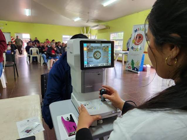 En Dos Arroyos, los diagn�sticos por la salud visual primaron durante el operativo de Mirar Mejor