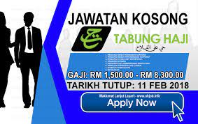 Untuk mengemukakan permohonan jawatan kosong terbaru di atas, pastikan anda ikuti langkah memohon kerja kosong terkini seperti di bawah. Jawatan Kosong Lembaga Tabung Haji Th 11 Februari 2018 Jawatan Kosong Kerajaan Swasta Terkini Malaysia 2021 2022