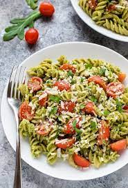 Spicy Avocado Pesto Pasta Nut Free Recipe Wellplated Com