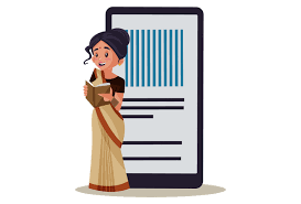 Premium Indian Lady Teacher Teaching From E Book Illustration Download In Png Vector Format Uh chile i know she's african. premium indian lady teacher teaching from e book illustration download in png vector format