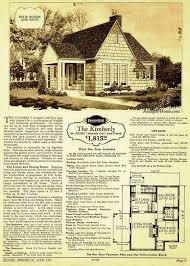 1928 Sears Honor Bilt Home The Kimberly Bungalow Fulfills A Popular Demand For A Combination Of English An Cottage House Plans Vintage House Plans House Plans