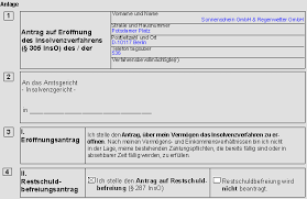 Check spelling or type a new query. Antrag Auf Eroffnung Des Insolvenzverfahrens Antrag Auf Eroffnung Des Insolvenzverfahrens 305 Inso Ra Micro Wiki