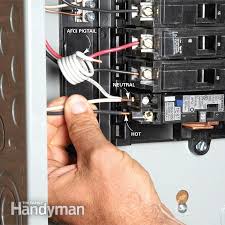 Snap the feeder breaker into an empty slot in the main panel. Round Electrical Cover Plates How To Install Plug In Circuit Breaker