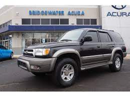 Find out what they're like to drive, and what 1999 toyota 4runner limited 3.4 from north america. Pre Owned 1999 Toyota 4runner Limited 4dr Limited 4wd Suv In Bridgewater P13656s Bill Vince S Bridgewater Acura