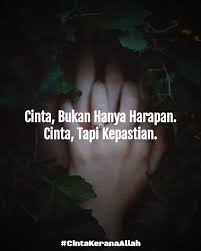 Di saat luka kau tak ada. Cinta Kerana Allah Facebook