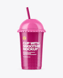 Download Glossy Plastic Cup Mockup In Cup Bowl Mockups On Yellow Images Object Mockups PSD Mockup Templates