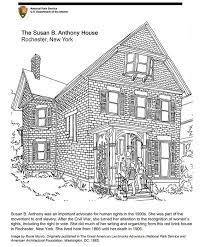 Certapro's paint color visualizer, my paintcolors allows you use a virtual house painter tool to see what your home would look like with your selected color palettes without even picking up a brush. Coloring Page Susan B Anthony House U S National Park Service
