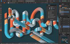 Screenshot of Affinity Designer