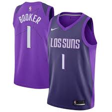 Nike Suns 1 Devin Booker Purple Nba Swingman City Edition Jersey Basketball Jersey Outfit Sports Jersey Design Basketball Uniforms Design